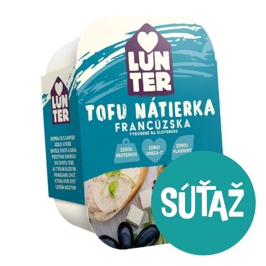 LUNTER Tofu Francúzska nátierka Premium 150 g