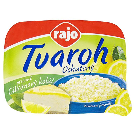 Rajo Ochutený tvaroh s príchuťou citrónový koláč 250 g