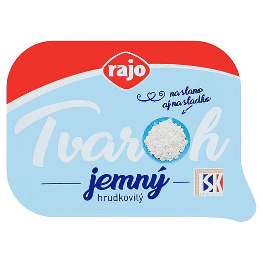 Rajo Tvaroh jemný hrudkovitý 250 g